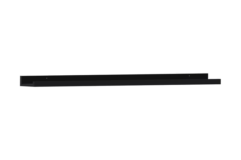 Black Shelf Tavelhylla MDF 110 cm Svart - Art Link - Boklist - Tavelhylla & tavellist