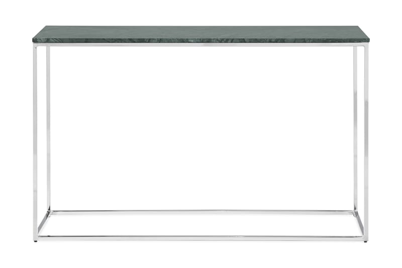 Avlastningsbord Titania 120 cm - Grön|Krom - Konsolbord & hallbord - Avlastningsbord & sidobord - Marmorbord - Hallförvaring