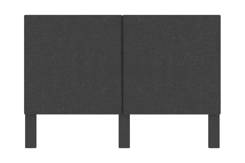 Huvudgavel mörkgrå tyg 180x200 cm - Grå - Sänggavel