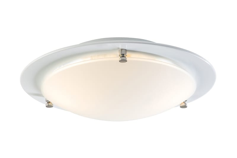 Plafondlampa Cirklo 30 cm Blank/Vit/Glas - Belid - Hall lampa - Plafond - Takplafond - Taklampa & takbelysning