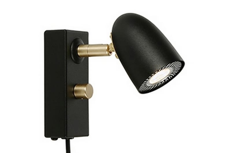 Vägglampa Belid Radiell Svartstruktur LED Dimbar - Belid - Väggarmatur - Sänglampa vägg - Vägglampa