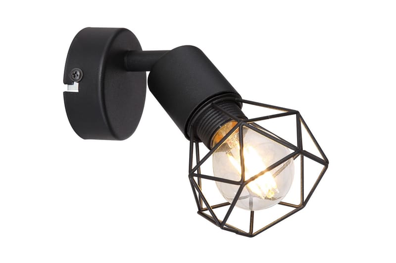 Vägglampa Xara Svart - Globo Lighting - Väggarmatur - Sänglampa vägg - Vägglampa